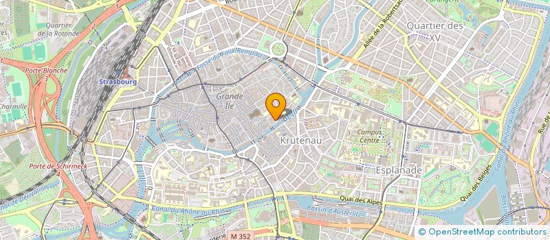 localisation de l'entreprise MADAME MATHILDE GARON à STRASBOURG