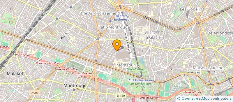 localisation de l'entreprise MADAME MATHILDE GAUDEFROY  PARIS