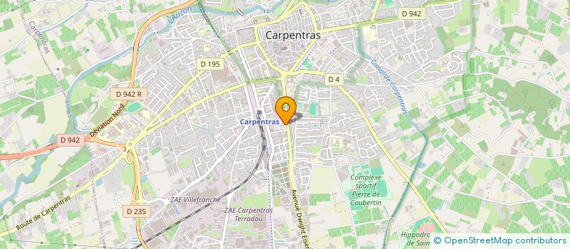 localisation de l'entreprise MADAME MATHILDE GAULT à CARPENTRAS