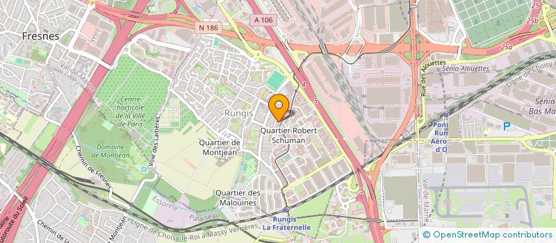 localisation de l'entreprise MADAME MATHILDE GAUTRON à RUNGIS