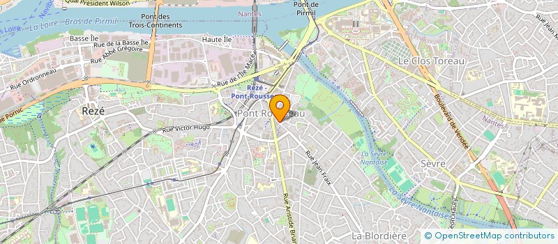 localisation de l'entreprise MADAME MATHILDE GAUVIN  REZE