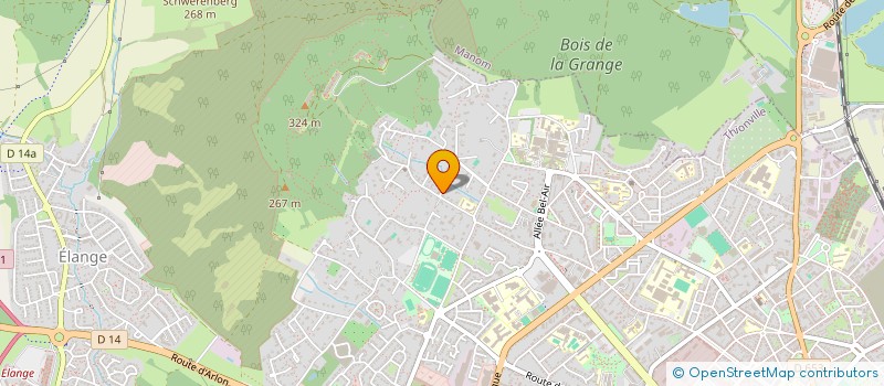 localisation de l'entreprise MADAME MATHILDE GAZAGNES  THIONVILLE