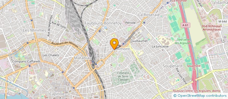 localisation de l'entreprise MADAME MATHILDE GENDRON  TOULOUSE