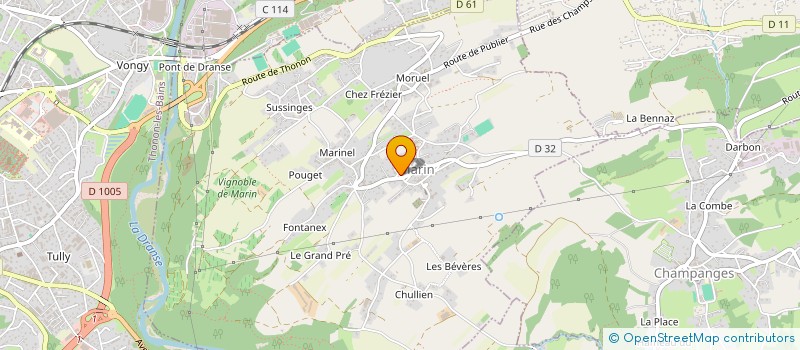 localisation de l'entreprise MADAME MATHILDE GERDIL à MARIN