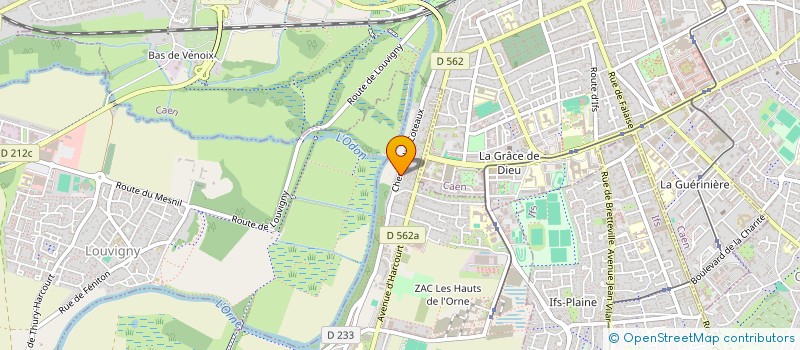 localisation de l'entreprise MADAME MATHILDE GERVAIS  FLEURY-SUR-ORNE