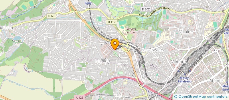 localisation de l'entreprise MADAME MATHILDE GESBERT à MASSY
