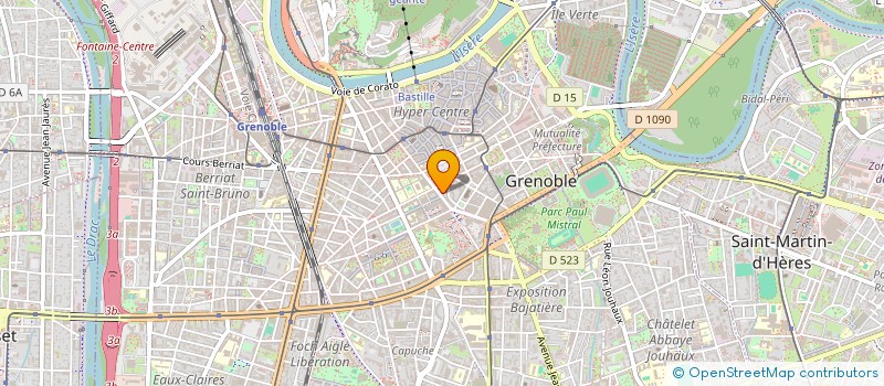 localisation de l'entreprise MADAME MATHILDE GHELMA à GRENOBLE