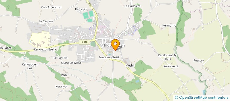 localisation de l'entreprise MADAME MATHILDE GIL  PLOUGONVEN