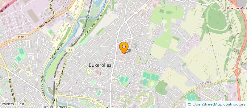 localisation de l'entreprise MADAME MATHILDE GIRARD  BUXEROLLES