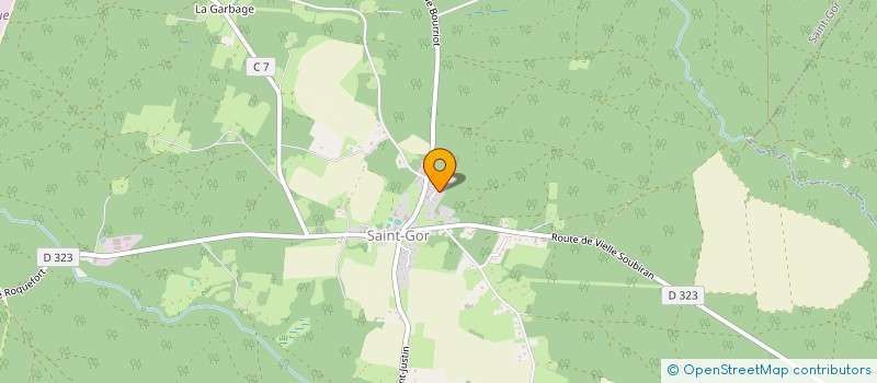 localisation de l'entreprise MADAME MATHILDE GLEYZE  SAINT-GOR