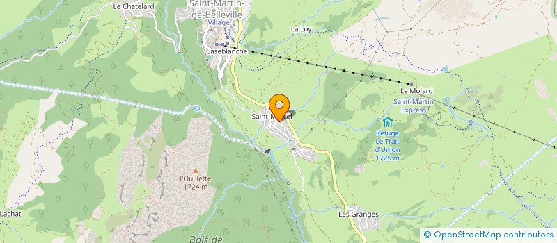 localisation de l'entreprise MADAME MATHILDE GOBY  LES BELLEVILLE