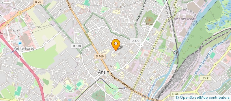 localisation de l'entreprise MADAME MATHILDE GONCALVES  ANZIN