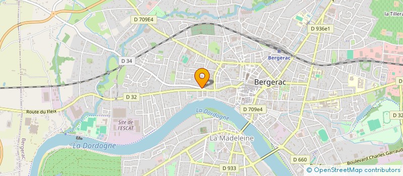 localisation de l'entreprise MADAME MATHILDE GOOSSENS à BERGERAC