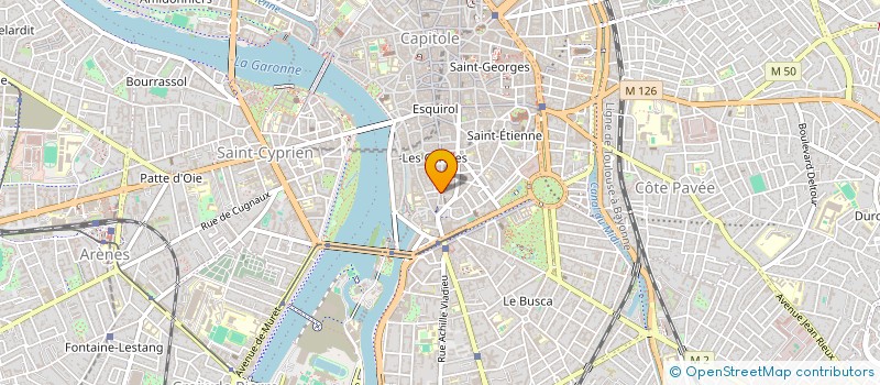 localisation de l'entreprise MADAME MATHILDE GORY  TOULOUSE