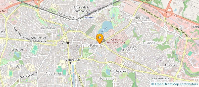 localisation de l'entreprise MADAME MATHILDE GOUJON à VANNES