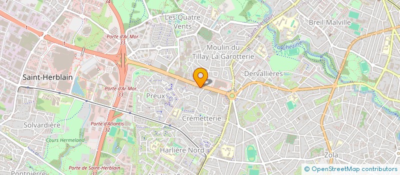 localisation de l'entreprise MADAME MATHILDE GRANDIERE  SAINT-HERBLAIN