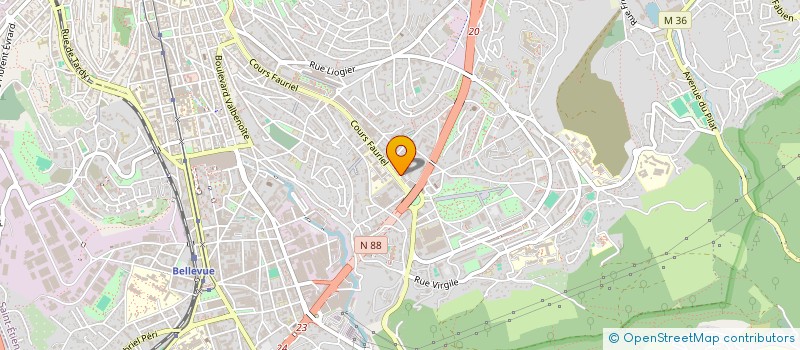 localisation de l'entreprise MADAME MATHILDE GRANGE  ANDREZIEUX-BOUTHEON