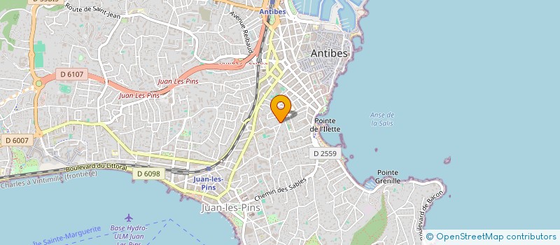 localisation de l'entreprise MADAME MATHILDE GRASSI à ANTIBES