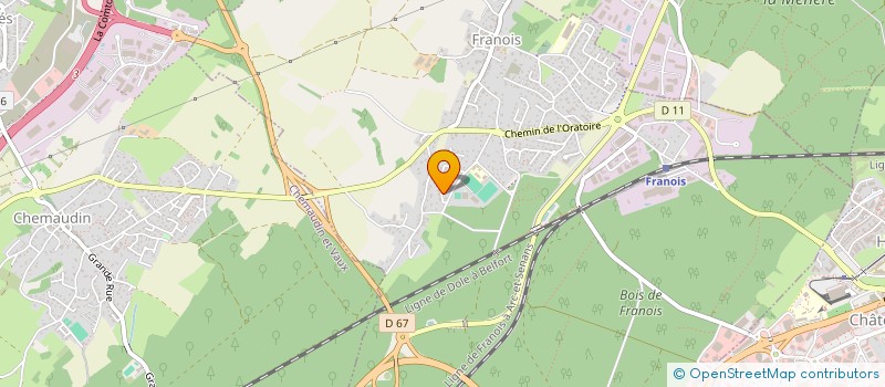 localisation de l'entreprise MADAME MATHILDE GRILLON  FRANOIS