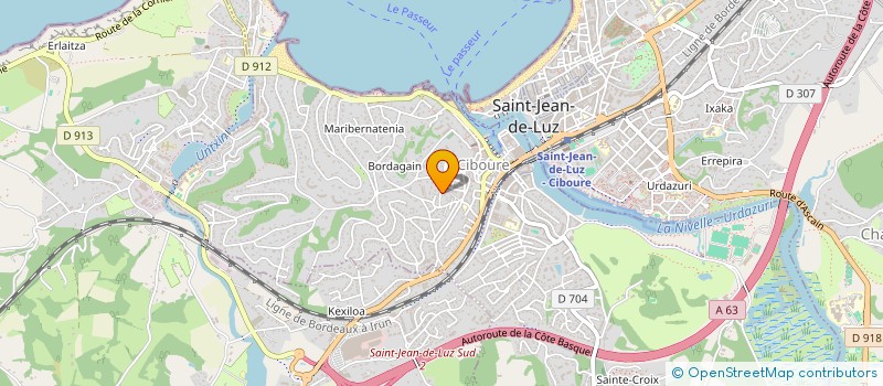 localisation de l'entreprise MADAME MATHILDE GROLLEAU  CIBOURE