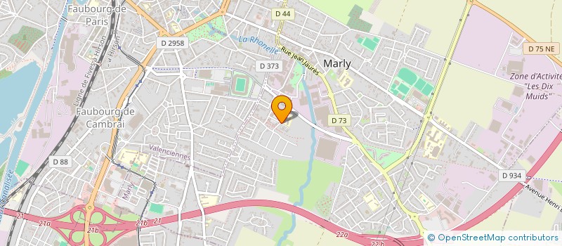 localisation de l'entreprise MADAME MATHILDE GROS à BRUAY-SUR-L'ESCAUT