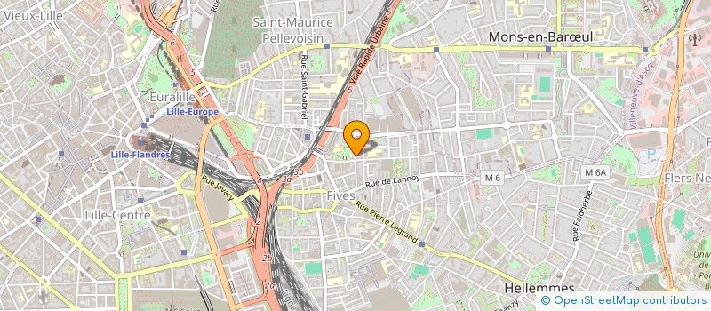 localisation de l'entreprise MADAME MATHILDE GROSPEAUD à LILLE
