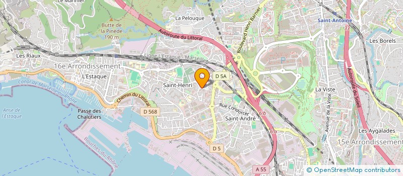 localisation de l'entreprise MADAME MATHILDE GROULARD  MARSEILLE