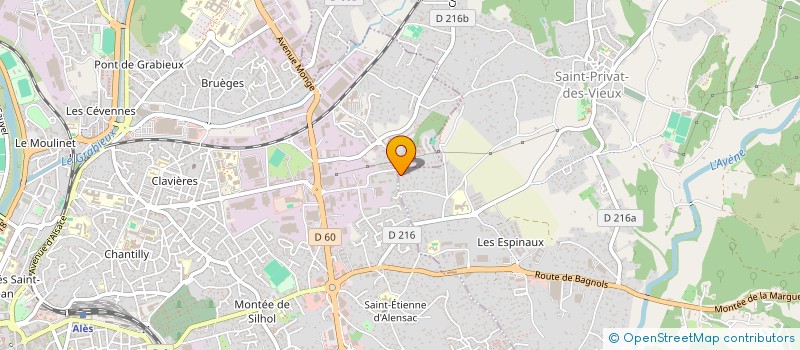 localisation de l'entreprise MADAME MATHILDE GROUSSET  SAINT-PRIVAT-DES-VIEUX