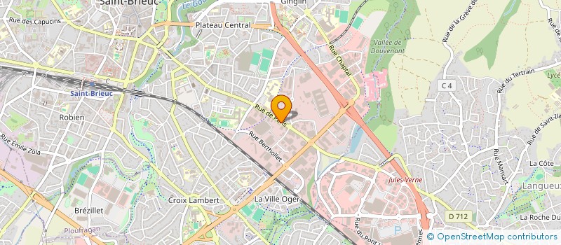 localisation de l'entreprise MADAME MATHILDE GUEGAN à SAINT-BRIEUC