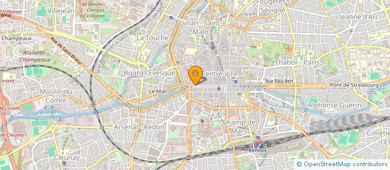 localisation de l'entreprise MADAME MATHILDE GUEGUEN  RENNES