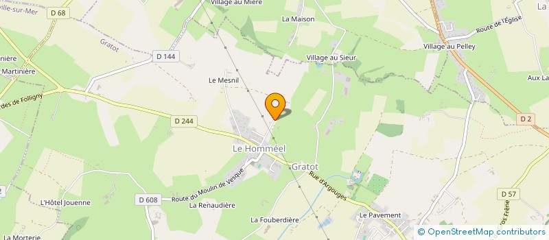 localisation de l'entreprise MADAME MATHILDE GUENO à GRATOT