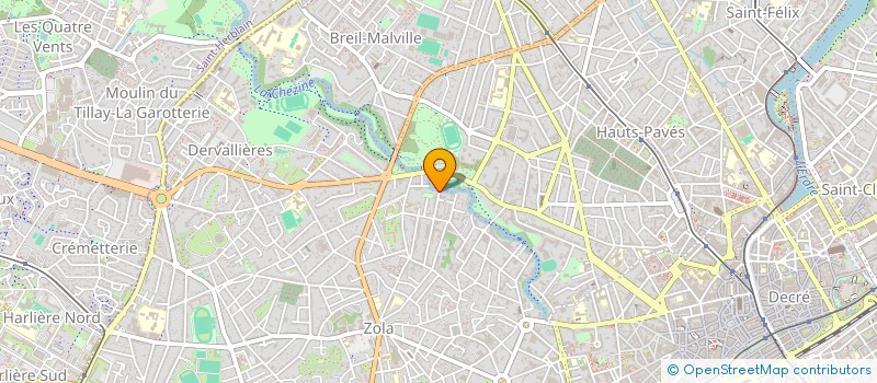 localisation de l'entreprise MADAME MATHILDE GUERIN à NANTES