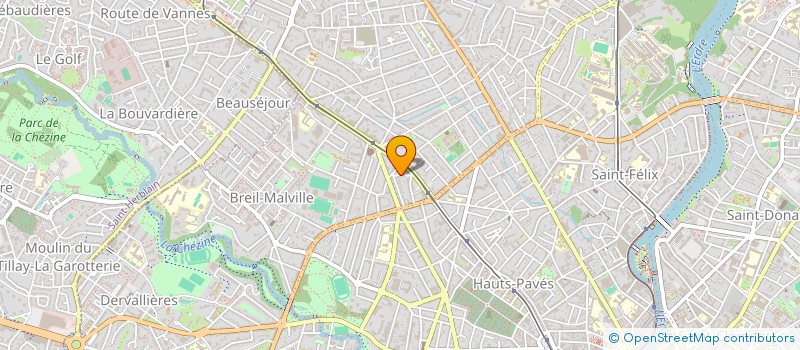 localisation de l'entreprise MADAME MATHILDE GUERRAULT à NANTES