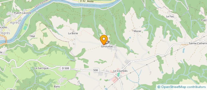 localisation de l'entreprise MADAME MATHILDE GUIBERT  ALMONT-LES-JUNIES