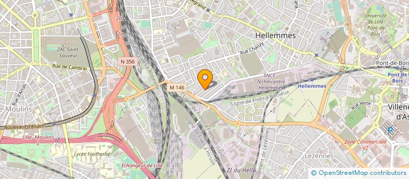 localisation de l'entreprise MADAME MATHILDE GUILLERME à LILLE