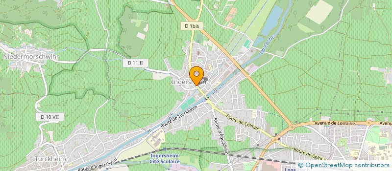 localisation de l'entreprise MADAME MATHILDE HAGELSTEIN  INGERSHEIM