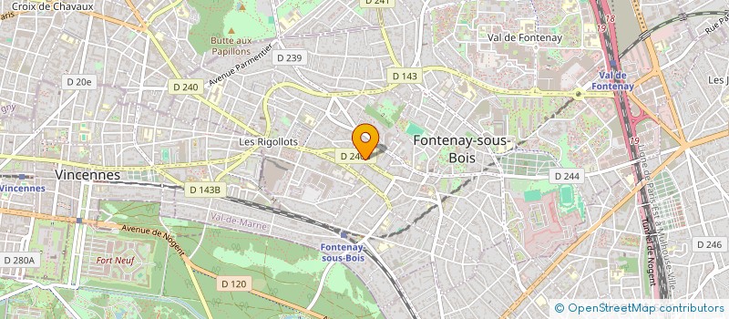 localisation de l'entreprise MADAME MATHILDE HAKOUN à FONTENAY-SOUS-BOIS