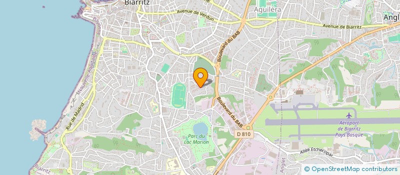 localisation de l'entreprise MADAME MATHILDE HAMDI  BIARRITZ