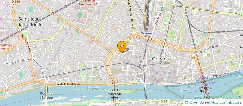 localisation de l'entreprise MADAME MATHILDE HARDY à ORLEANS