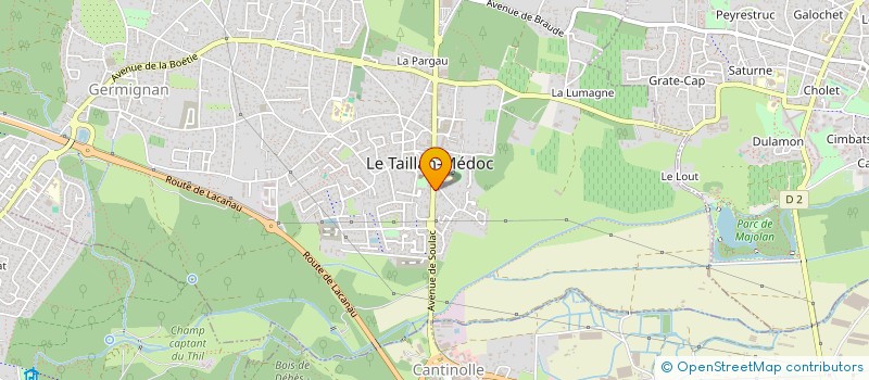 localisation de l'entreprise MADAME MATHILDE HAZOTTE  LE TAILLAN-MEDOC