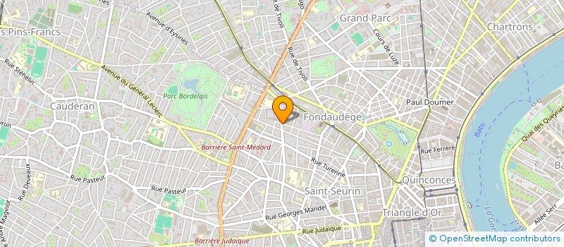 localisation de l'entreprise MADAME MATHILDE HEBERT à BORDEAUX