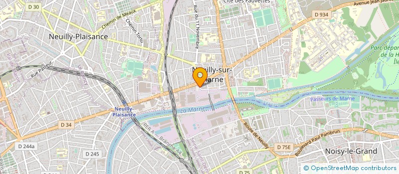 localisation de l'entreprise MADAME MATHILDE HELAINE-MAHEUT à NEUILLY-SUR-MARNE