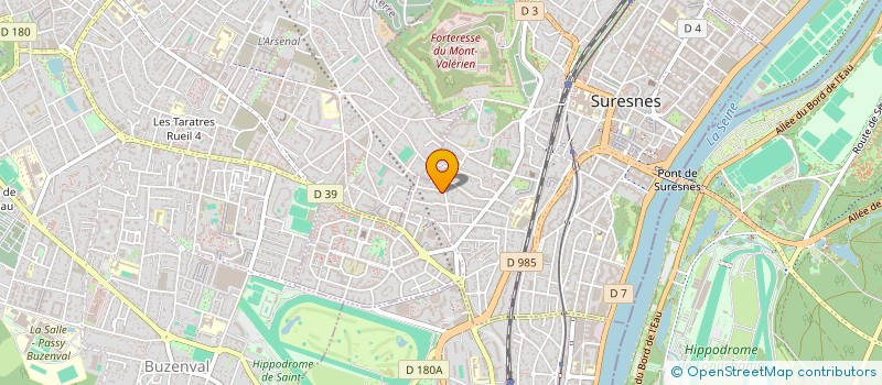 localisation de l'entreprise MADAME MATHILDE HELLER à SURESNES