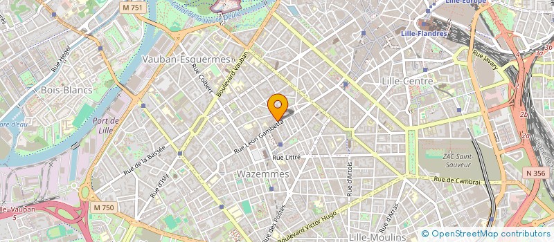 localisation de l'entreprise MADAME MATHILDE HENRIC  PANTIN