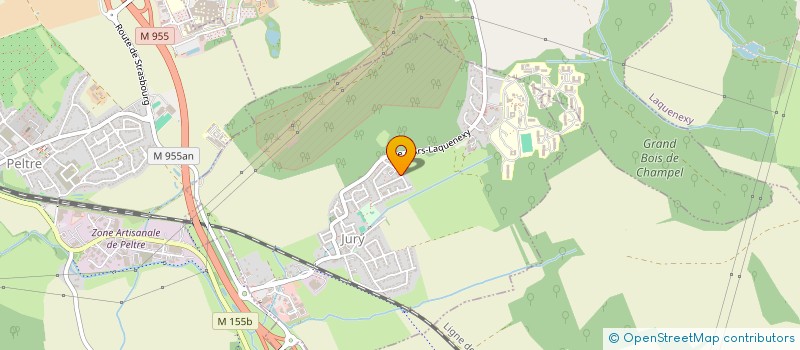 localisation de l'entreprise MADAME MATHILDE HENRY  JURY