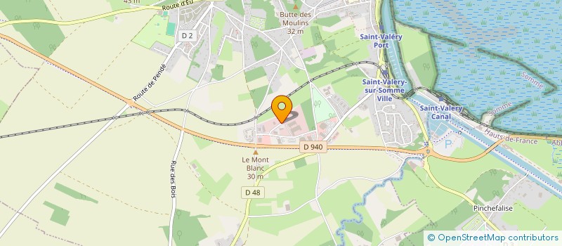 localisation de l'entreprise MADAME MATHILDE HEROS  SAINT-VALERY-SUR-SOMME