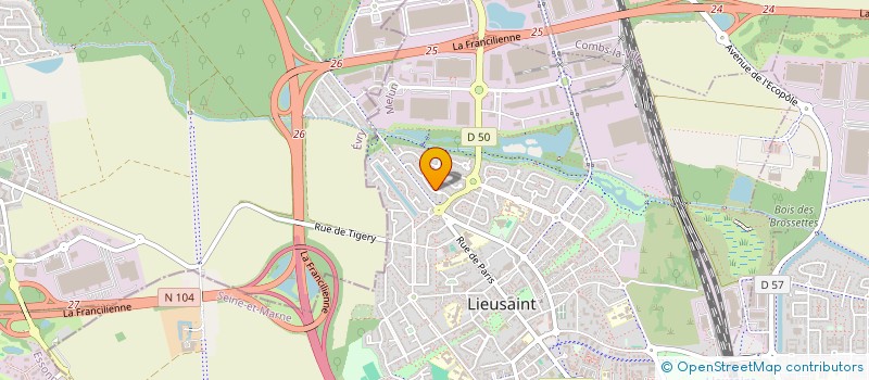 localisation de l'entreprise MADAME MATHILDE HIOLET  LIEUSAINT