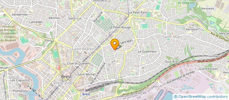 localisation de l'entreprise MADAME MATHILDE HUGUES  LANNILIS