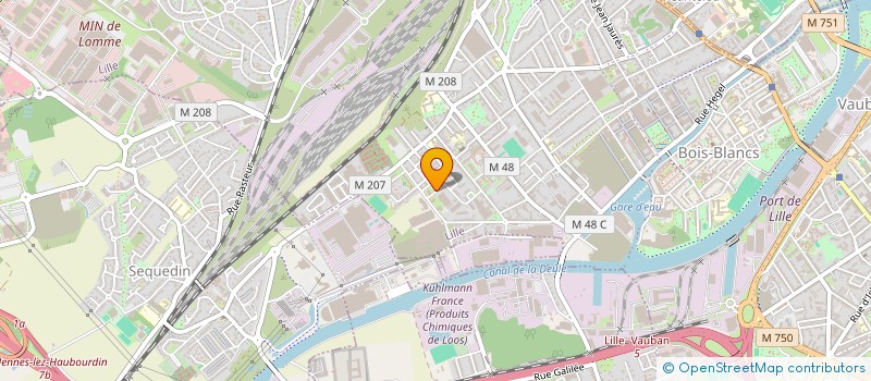 localisation de l'entreprise MADAME MATHILDE HUMBERT à LILLE