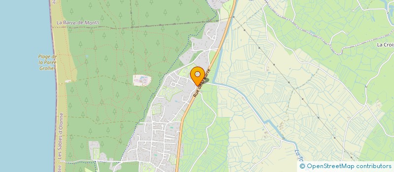 localisation de l'entreprise MADAME MATHILDE IBANEZ  NOTRE-DAME-DE-MONTS